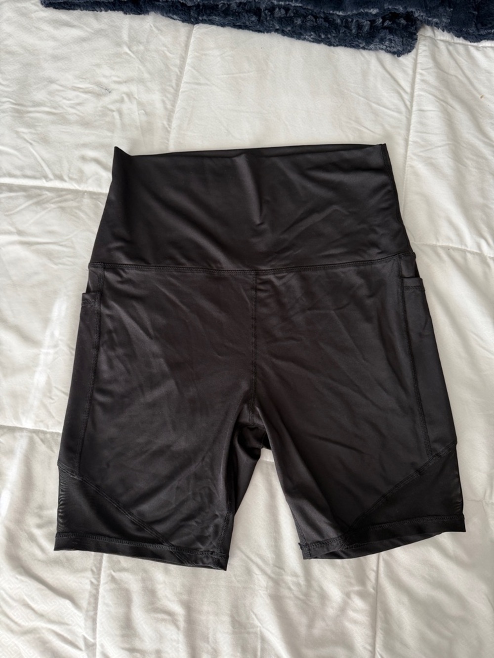 Maternity Black Women's Biker Shorts